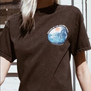 brandy melville natives of the golden coast top